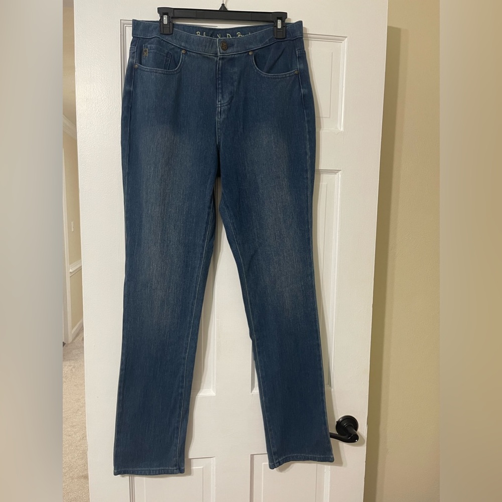 Belle by Kim gravel pull on denim jean